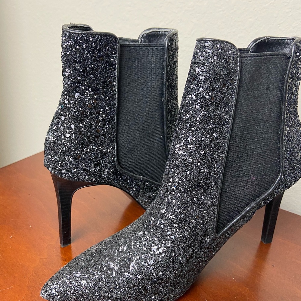 Zara Sequins booties
